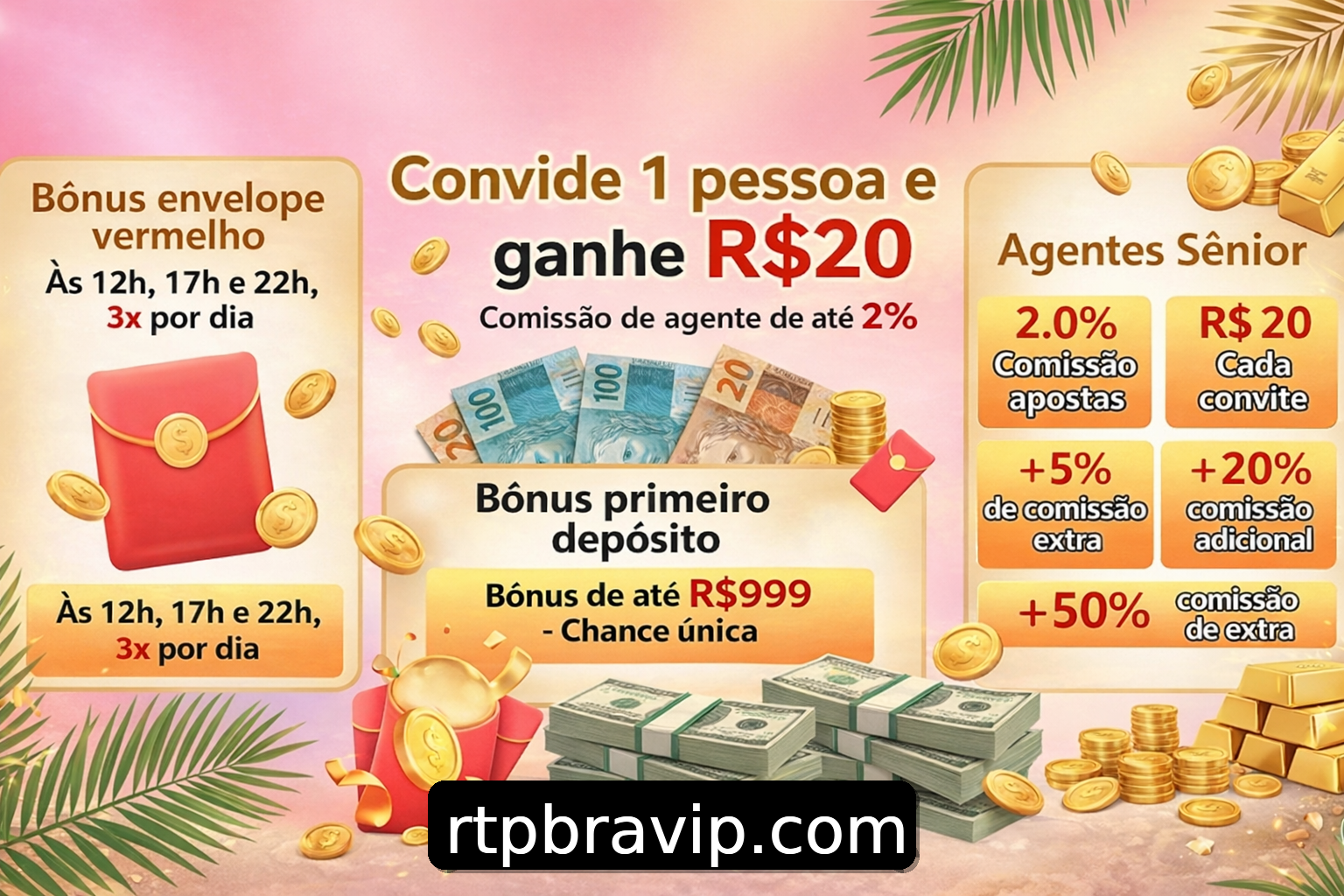 Banner do Bônus do Casino bravip